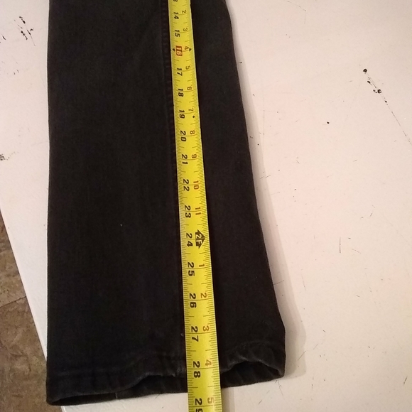 LEVI'S Strauss 511 Pants Water Less Black Denim WPL423 Size 36"x 28 - Picture 4 of 6